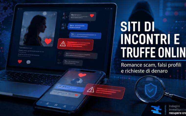 Siti di incontri e truffe online