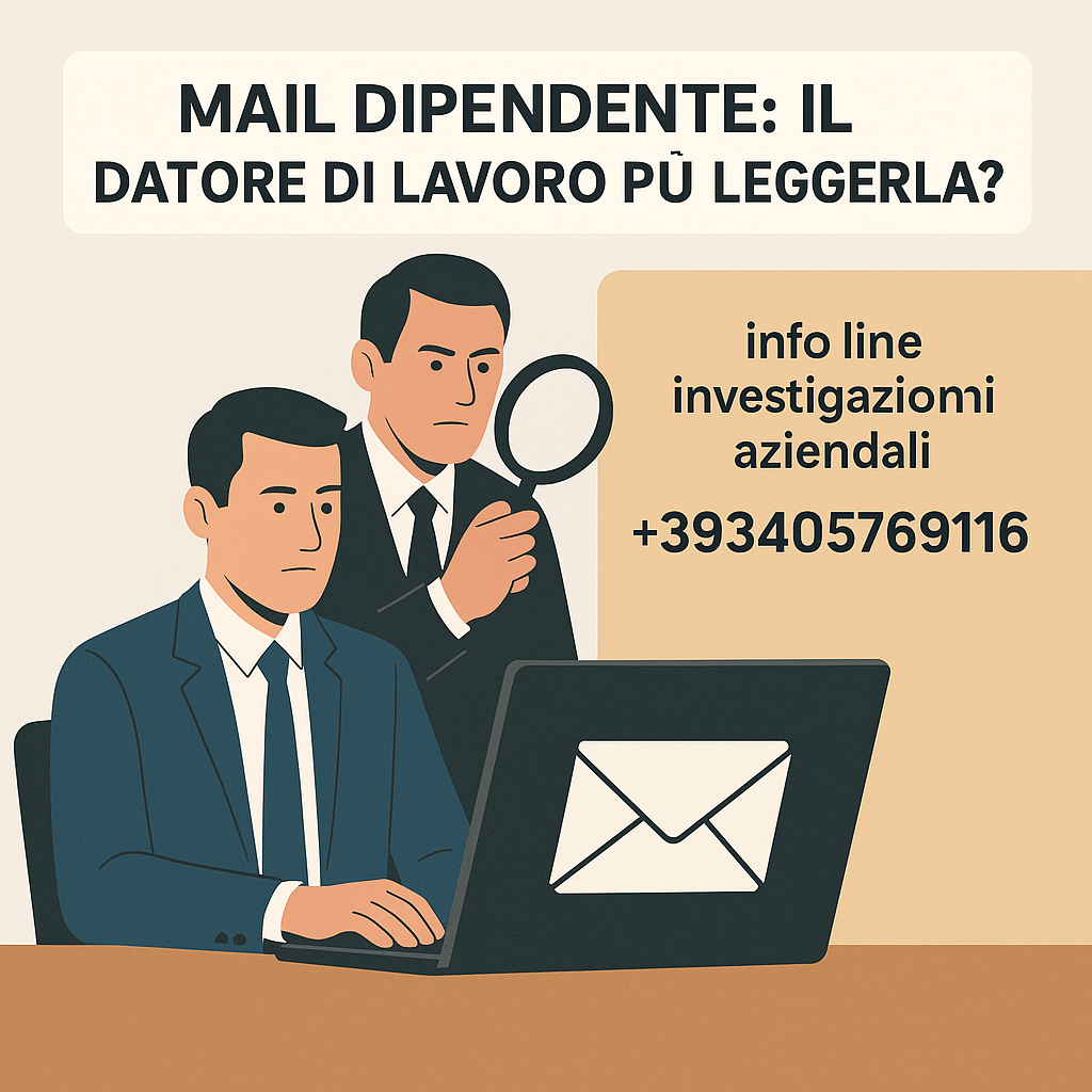 Mail dipendente: il datore di lavoro può leggerla?