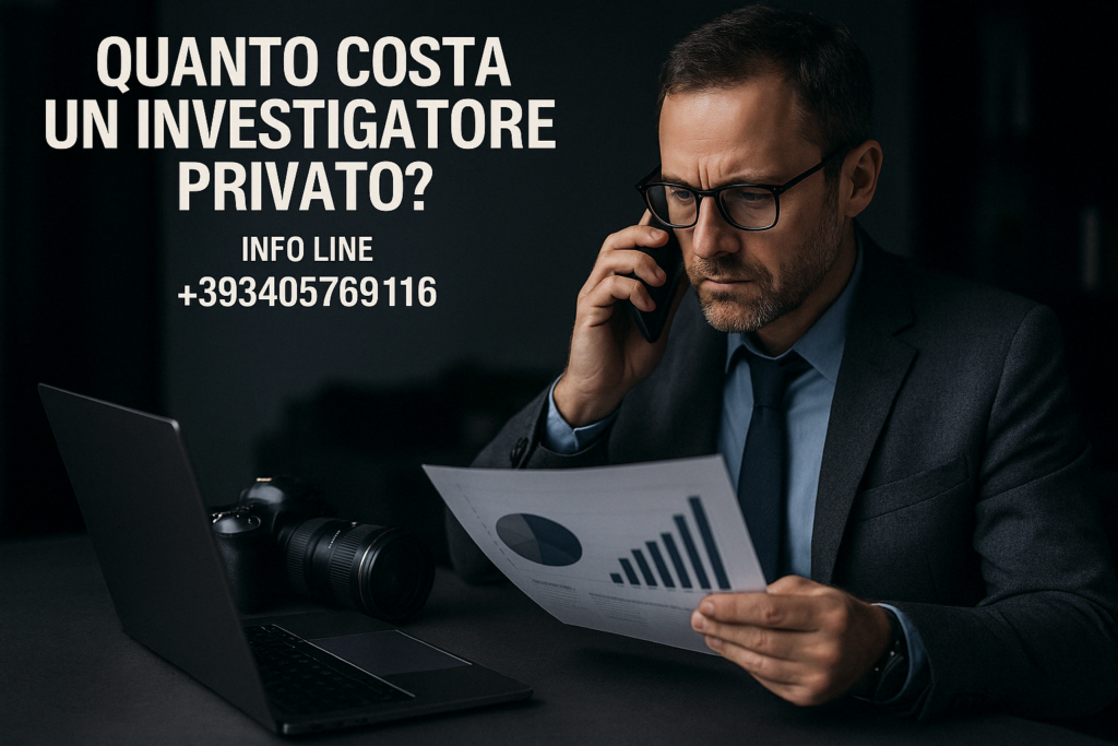 Quanto costa un investigatore privato?