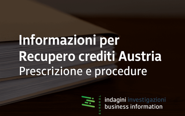 Informazioni per Recupero Crediti Austria