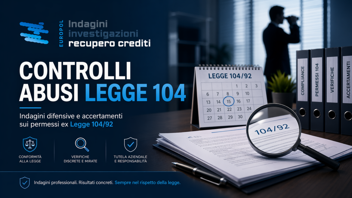 Controlli legge 104