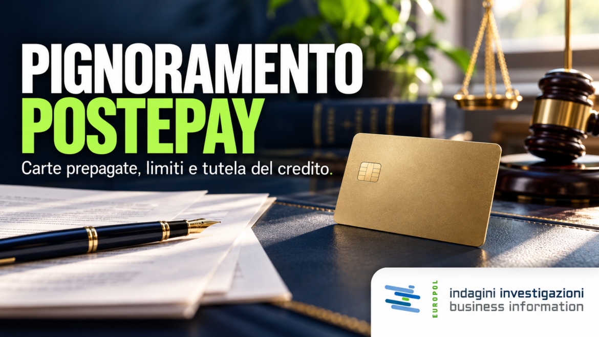 Pignoramento Postepay