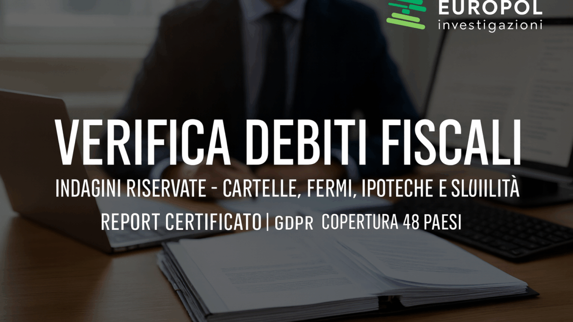 Verifica debiti fiscali