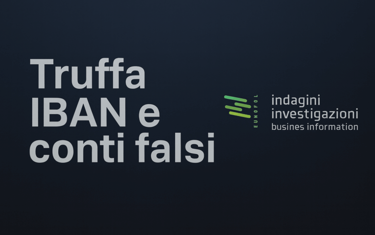 Truffa IBAN e conti falsi