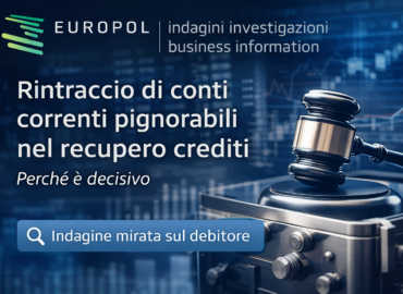 Rintraccio Conti Correnti Pignorabili