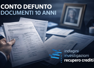 Conto Defunto Documenti 10 Anni