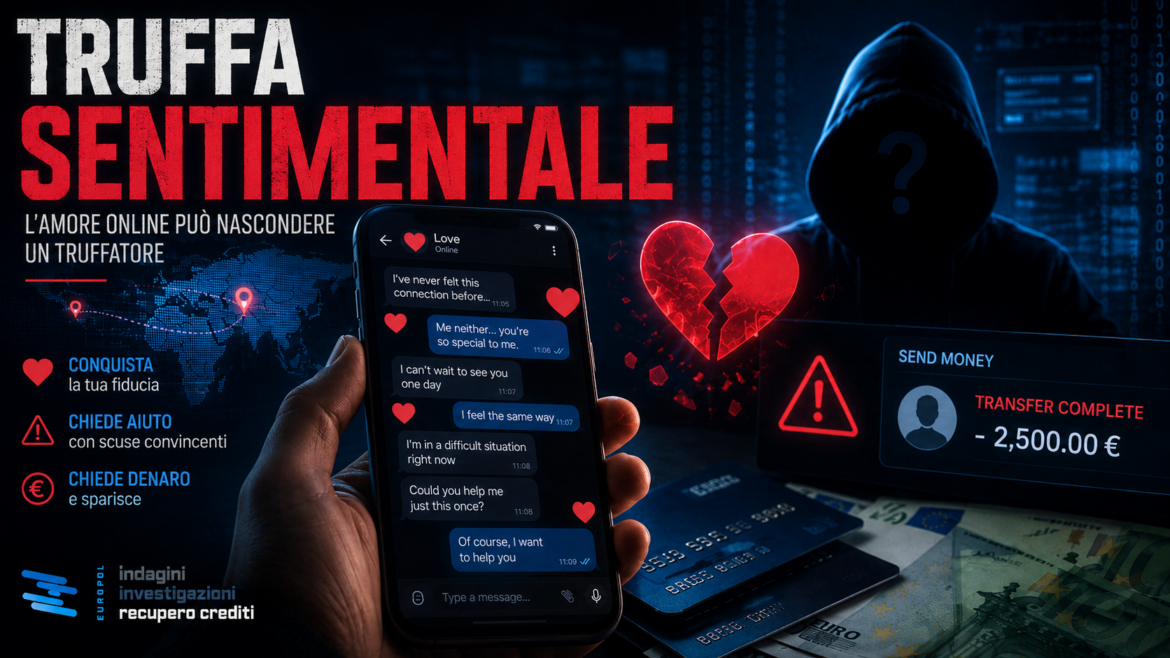 Truffe sentimentali online: il linguaggio nascosto delle romance scam e i profili falsi più usati
