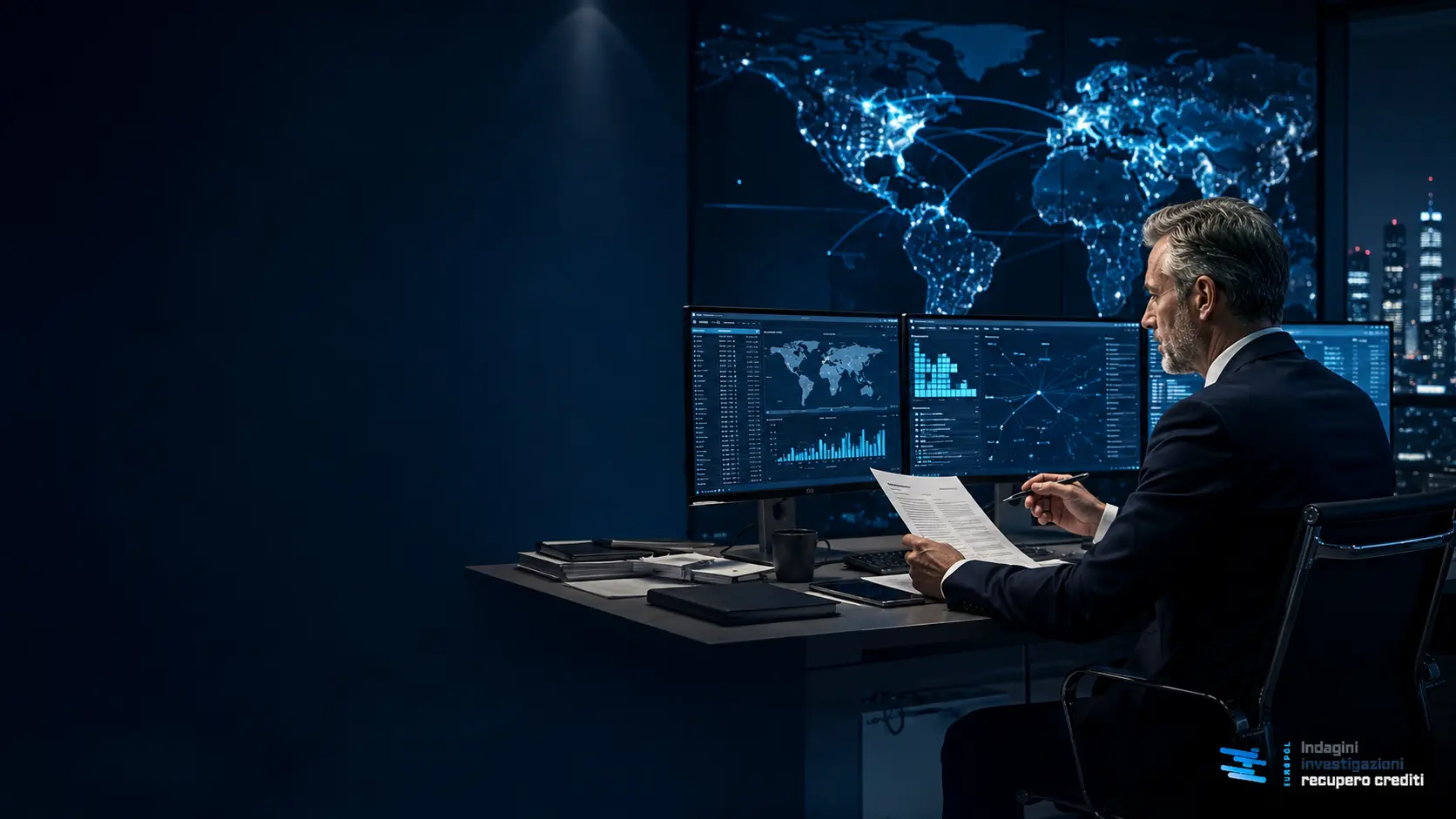 Analisi investigativa di dati patrimoniali, societari e internazionali con Europol Investigazioni