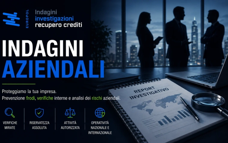 Indagini aziendali per la tutela dell’impresa