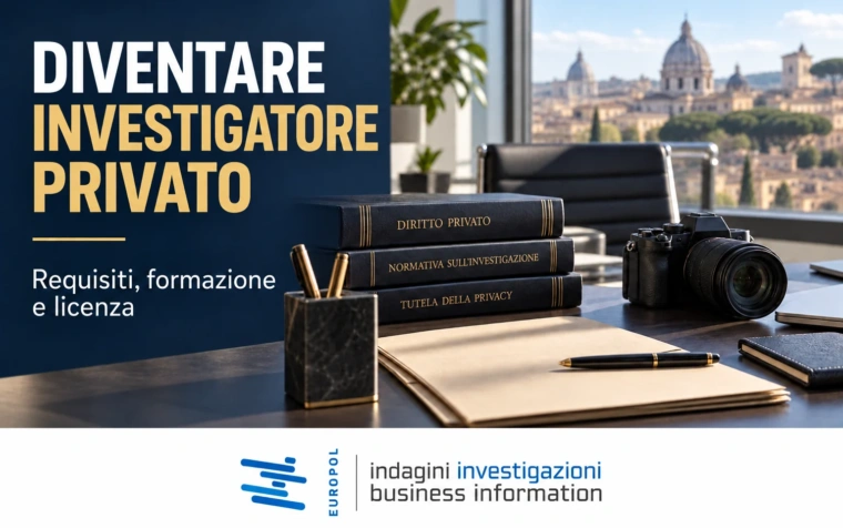 Come diventare investigatore privato: requisiti, formazione e licenza