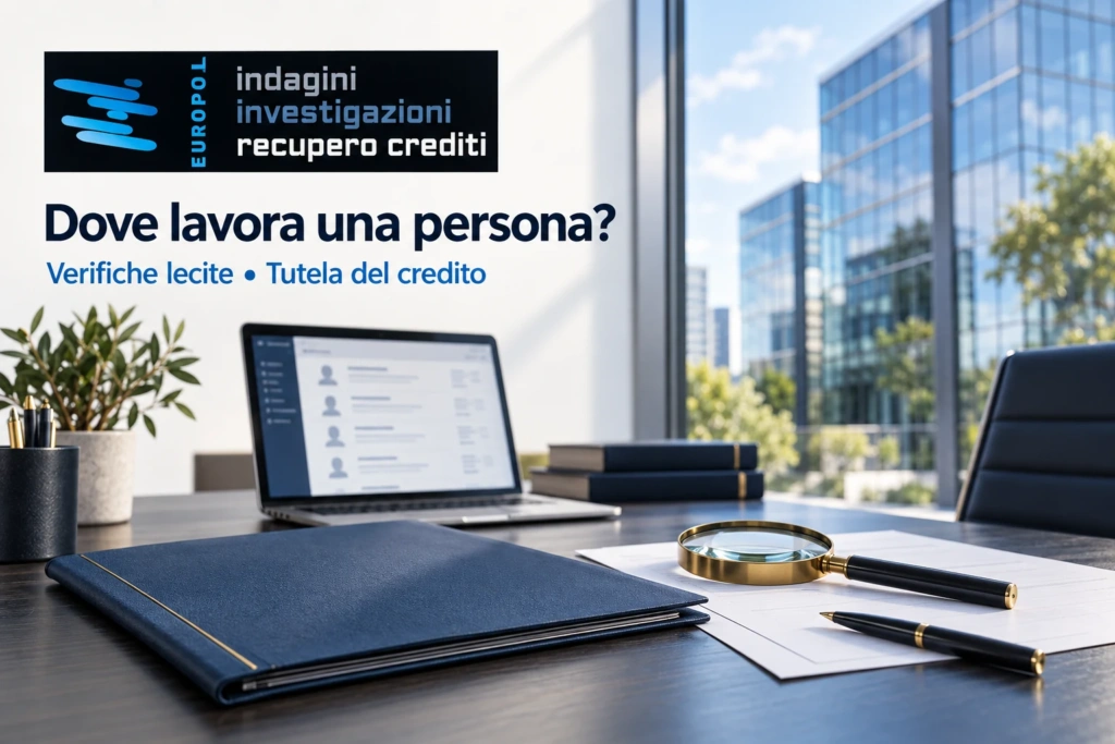 Come sapere dove lavora una persona in modo legale e sicuro