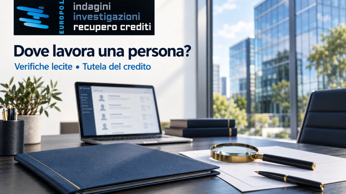 Come sapere dove lavora una persona in modo legale e sicuro