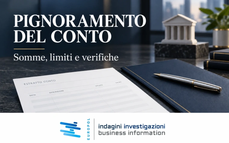 Pignoramento del conto corrente: somme, limiti e verifiche