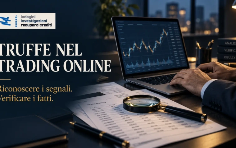 Truffa trading online: come scoprirla e cosa fare