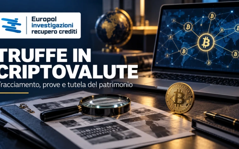 Truffe in criptovalute: come recuperare i soldi e quali indagini servono
